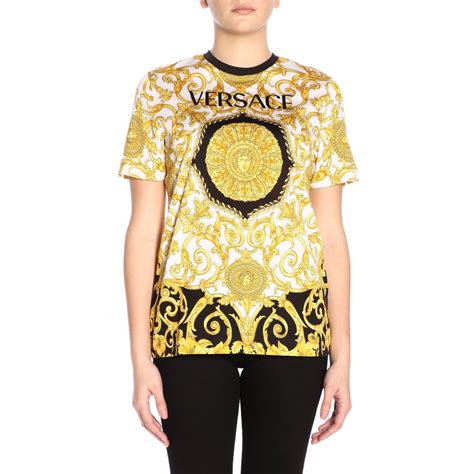 versace t shirt women's sale|gianni versace t shirt.